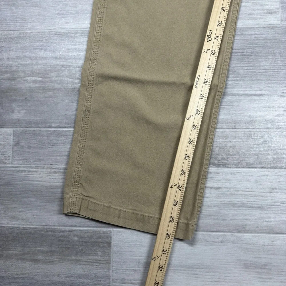 Carhartt Beige‎ Khaki Relaxed Fit Straight Leg Men's 42x32 Workwear Work Pants